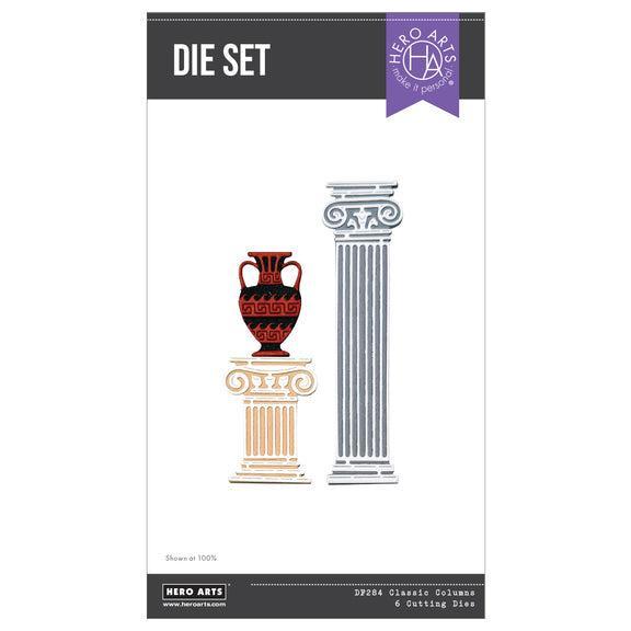 Hero Arts - You're a Classic Collection - Dies - Classic Columns-ScrapbookPal