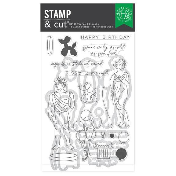 Hero Arts - You're a Classic Collection - Stamp &amp; Cut - You're A Classic-ScrapbookPal
