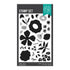 Hero Arts - You've Got a Friend Collection - Clear Stamps - Abstract Floral-ScrapbookPal