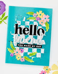 Hero Arts - You've Got a Friend Collection - Dies - Hello Friend-ScrapbookPal