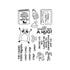 Hero Arts - Yule Fuel Collection - Clear Stamps - Elf Culture-ScrapbookPal