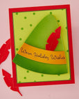 Hero Arts - Yule Fuel Collection - Letterpress + Foil Plate - Celebration-ScrapbookPal