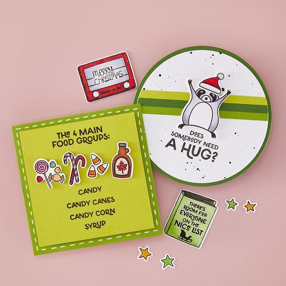 Hero Arts - Yule Fuel Collection - Stamp &amp; Cut - Elf Culture-ScrapbookPal