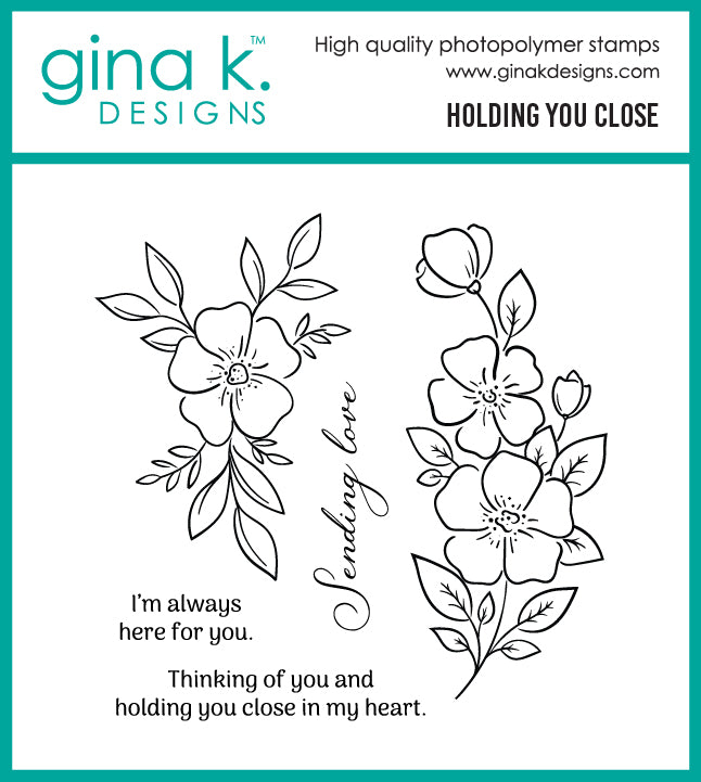 Gina K. Designs - Clear Stamps - Holding You Close