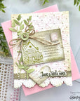 Honey Bee Stamps - 3D Embossing Folder & Die - Eyelet Lace-ScrapbookPal