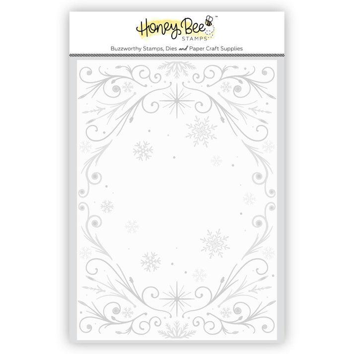 Honey Bee Stamps - 3D Embossing Folder - Frosted Filigree-ScrapbookPal