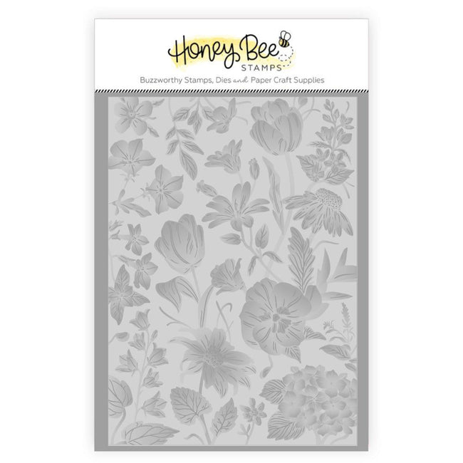 Honey Bee Stamps - 3D Embossing Folder - Sandie's Garden-ScrapbookPal