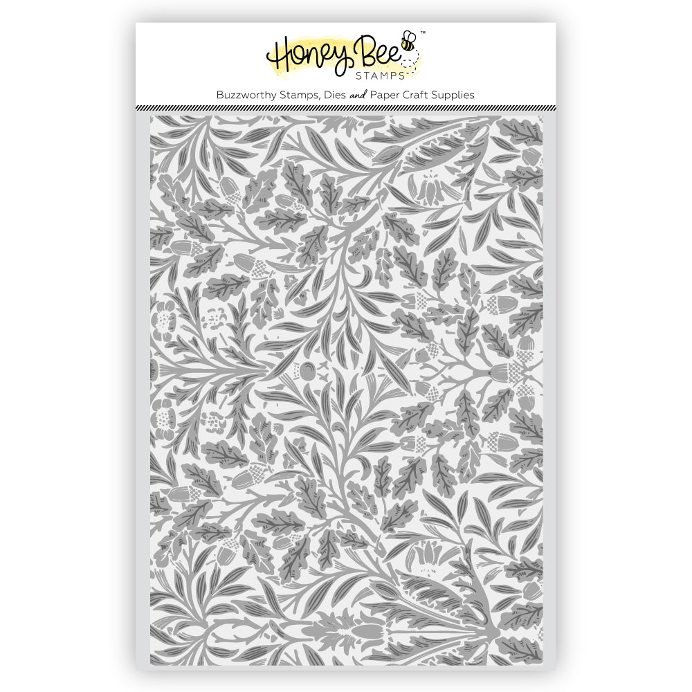 Honey Bee Stamps - 3D Embossing Folder - Tooled Leather-ScrapbookPal