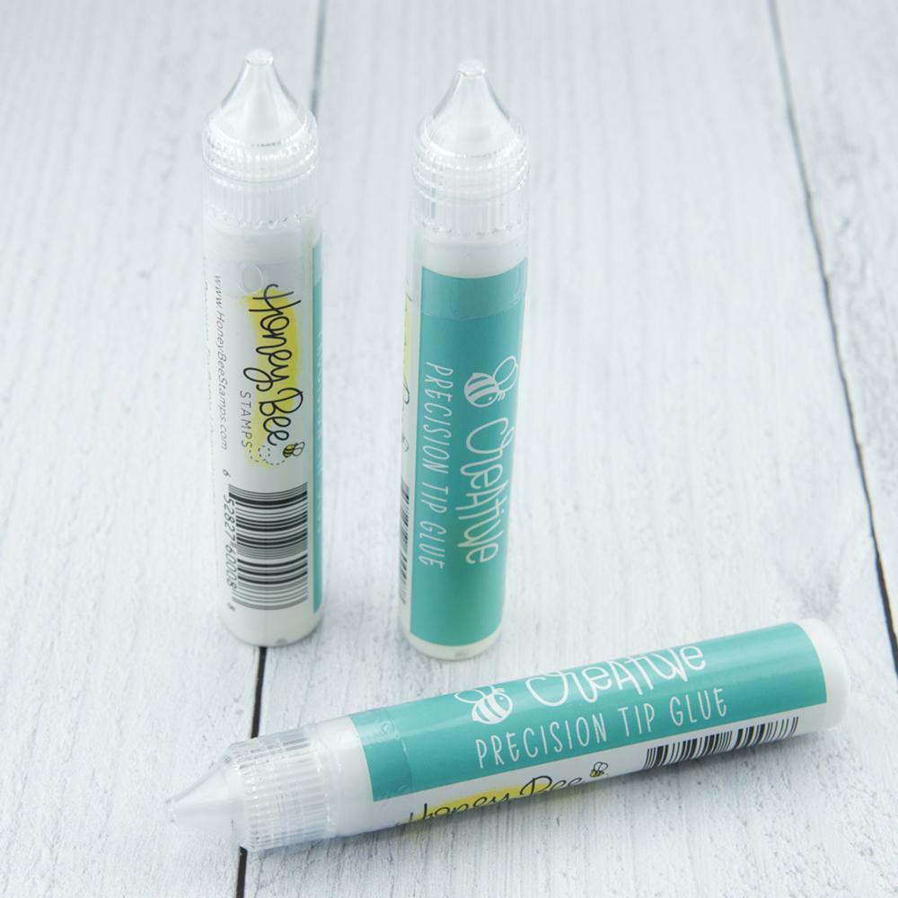 Honey Bee Stamps - Bee Creative Easy Squeeze Precision Tip Glue - 1oz-ScrapbookPal