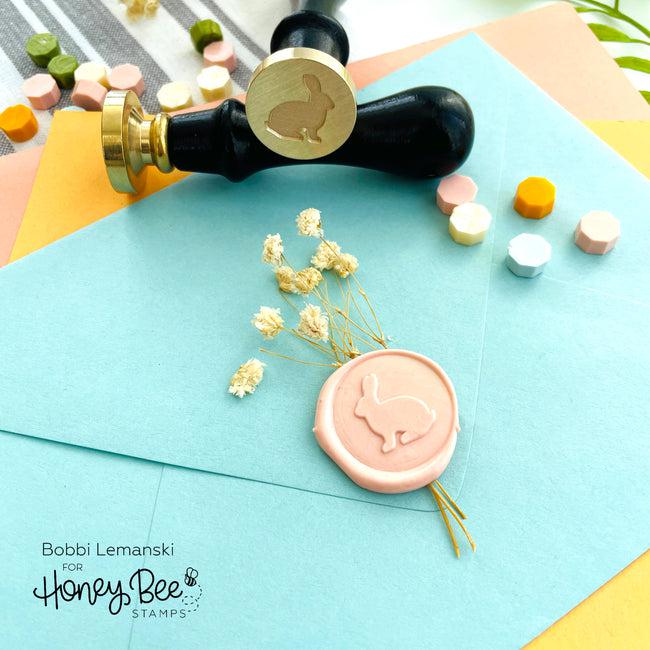 Honey Bee Stamps - Bee Creative Wax Stamper - Bunny-ScrapbookPal