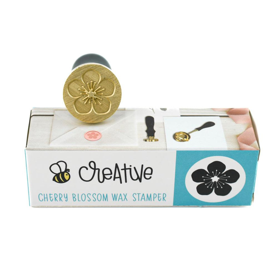 Honey Bee Stamps - Bee Creative Wax Stamper - Cherry Blossom