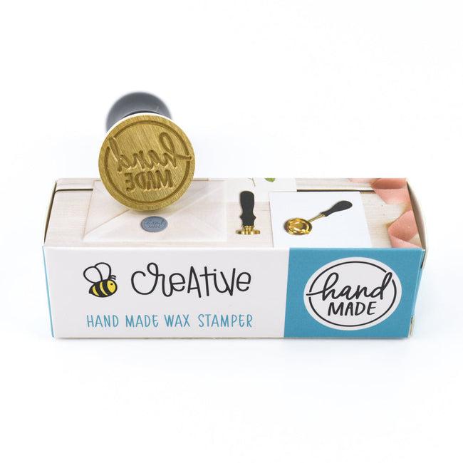 Honey Bee Stamps - Bee Creative Wax Stamper - Hand Made-ScrapbookPal