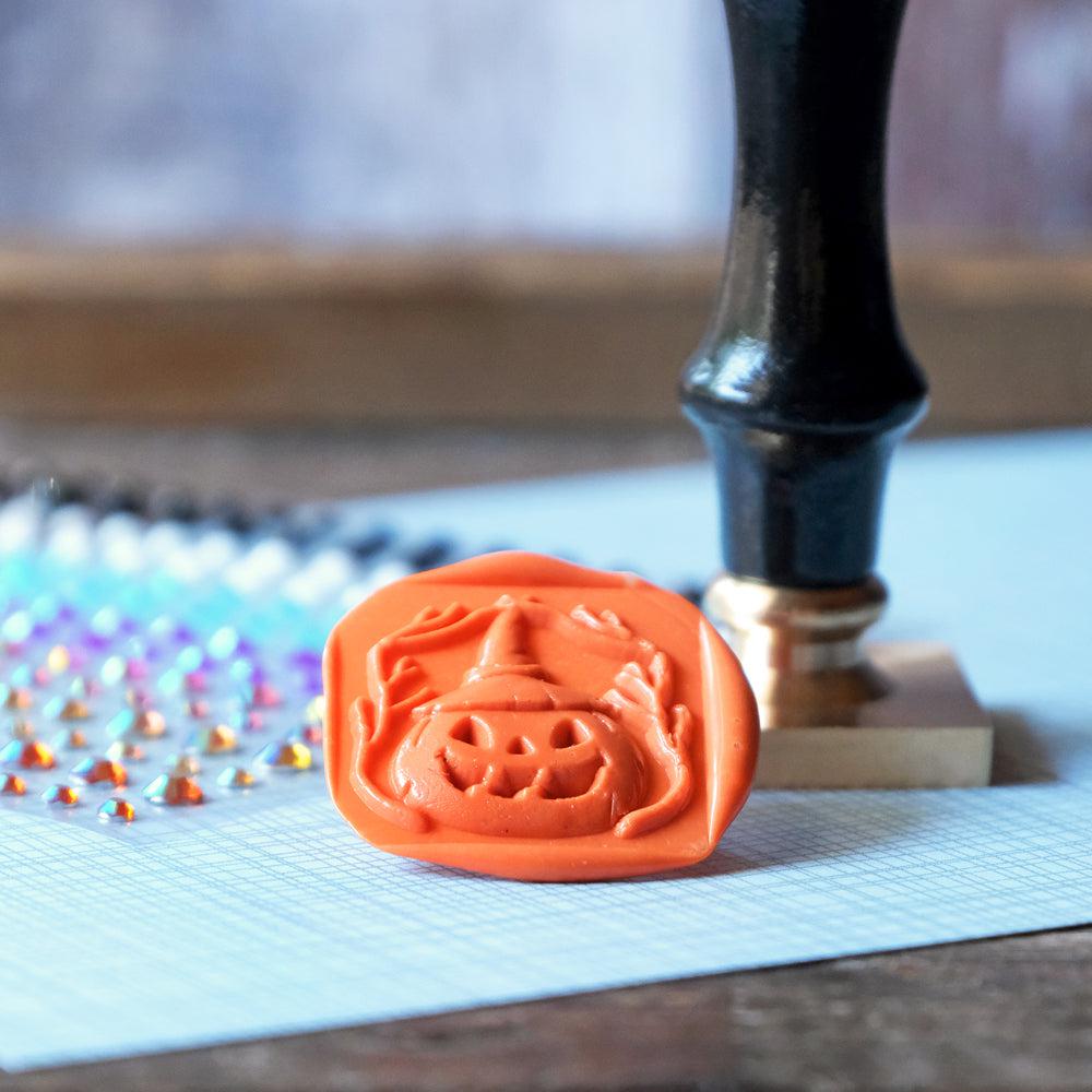 Honey Bee Stamps - Bee Creative Wax Stamper - Jack-o-Lantern-ScrapbookPal