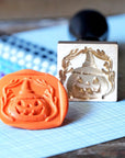 Honey Bee Stamps - Bee Creative Wax Stamper - Jack-o-Lantern-ScrapbookPal