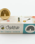 Honey Bee Stamps - Bee Creative Wax Stamper - Rainbow