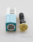Honey Bee Stamps - Bee Creative Wax Stamper - Rose-ScrapbookPal