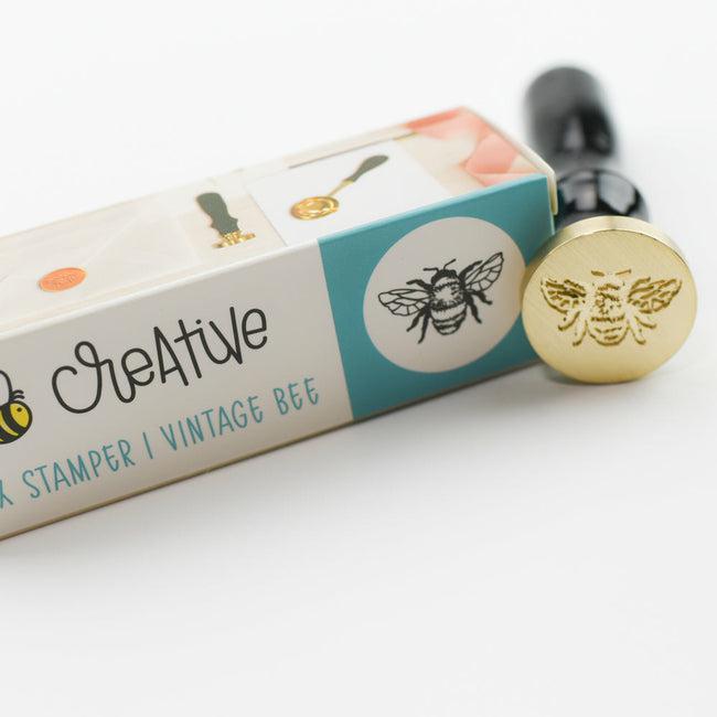 Honey Bee Stamps - Bee Creative Wax Stamper - Vintage Bee-ScrapbookPal