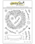 Honey Bee Stamps - Clear Stamps - A Little Note-ScrapbookPal