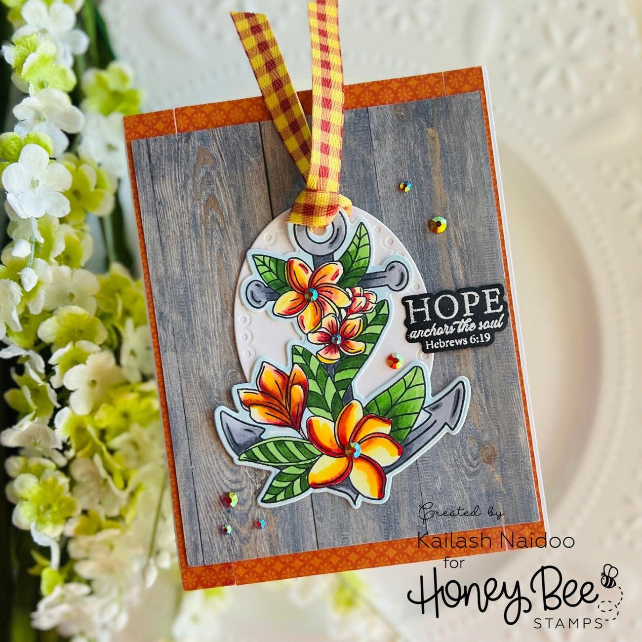 Honey Bee Stamps - Clear Stamps - Anchor of Hope-ScrapbookPal