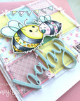 Honey Bee Stamps - Clear Stamps - Baby-ScrapbookPal