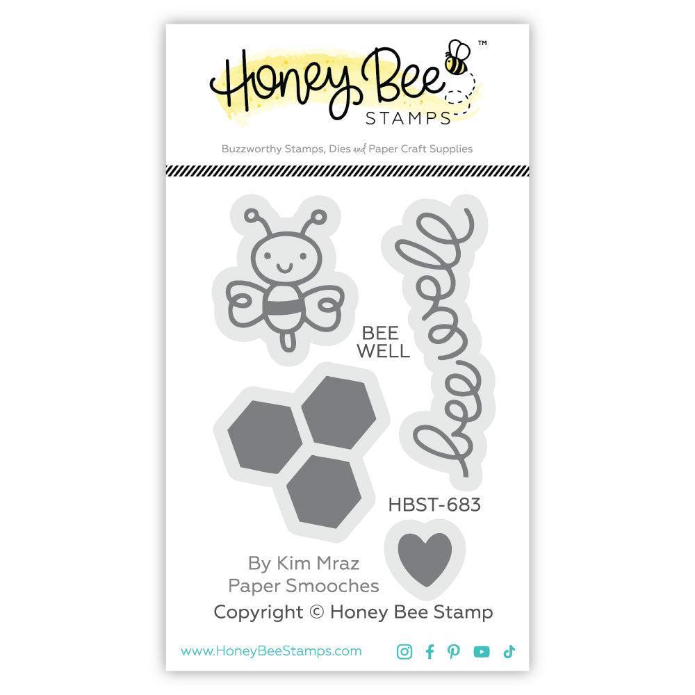 Honey Bee Stamps - Clear Stamps - Bee Well-ScrapbookPal