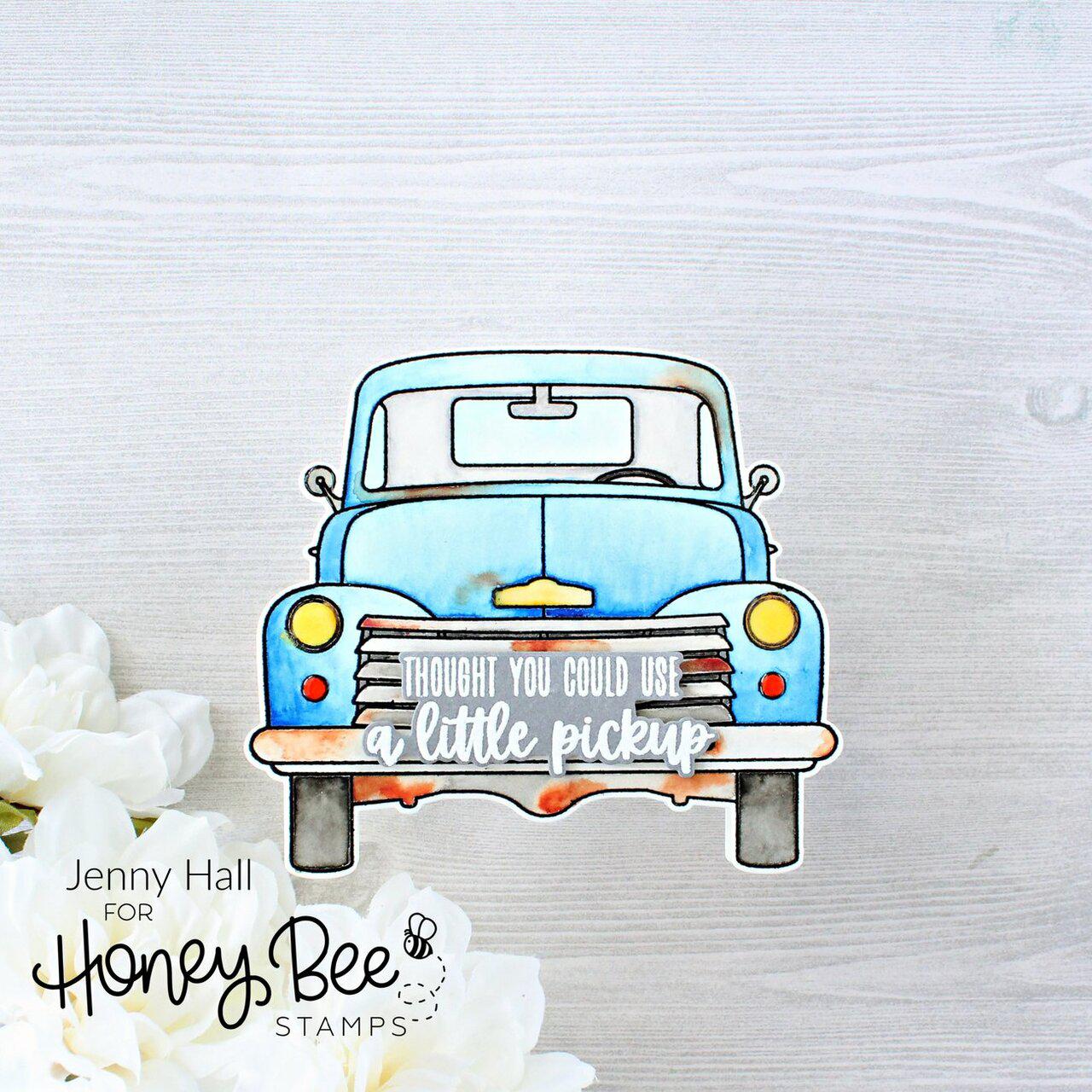 Honey Bee Stamps - Clear Stamps - Big Pickup Cab-ScrapbookPal