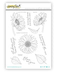 Honey Bee Stamps - Clear Stamps - Bloom With Grace-ScrapbookPal