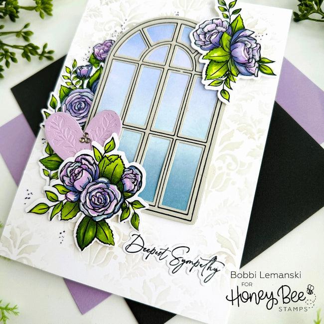 Honey Bee Stamps - Clear Stamps - Blooming View-ScrapbookPal