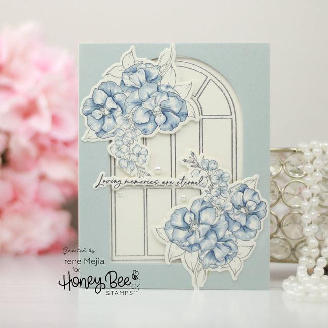 Honey Bee Stamps - Clear Stamps - Blooming View-ScrapbookPal