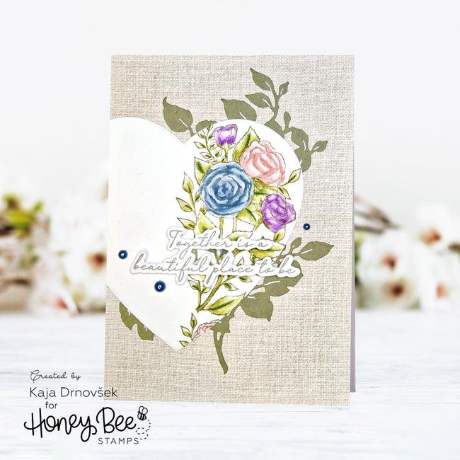 Honey Bee Stamps - Clear Stamps - Blooming View-ScrapbookPal