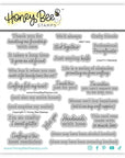 Honey Bee Stamps - Clear Stamps - Crafty Friends-ScrapbookPal