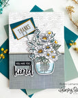 Honey Bee Stamps - Clear Stamps - Floral Vase-ScrapbookPal