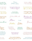 Honey Bee Stamps - Clear Stamps - Heart Of Our Family-ScrapbookPal