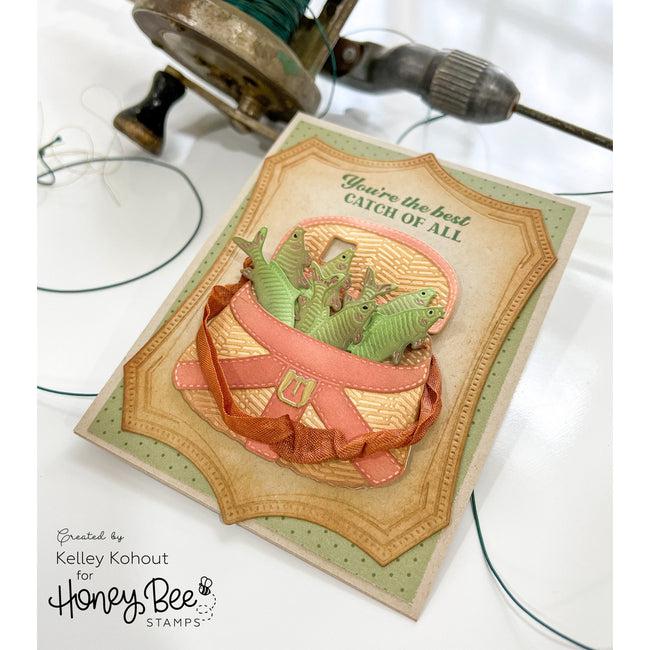 Honey Bee Stamps - Clear Stamps - Hooked on You-ScrapbookPal