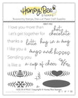 Honey Bee Stamps - Clear Stamps - Hug In A Mug-ScrapbookPal