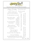 Honey Bee Stamps - Clear Stamps - Inside: Snarky Birthday Sentiments-ScrapbookPal