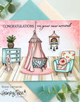 Honey Bee Stamps - Clear Stamps - Inside: Welcome Baby Sentiments-ScrapbookPal