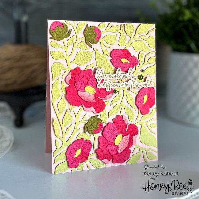 Honey Bee Stamps - Clear Stamps - Lean on Each Other-ScrapbookPal