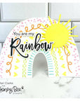 Honey Bee Stamps - Clear Stamps - Look For The Rainbow-ScrapbookPal