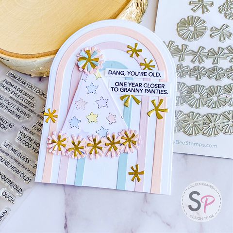 Honey Bee Stamps - Clear Stamps - Mini Messages: Sassy Birthday-ScrapbookPal