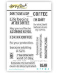 Honey Bee Stamps - Clear Stamps - More Coffee Please-ScrapbookPal