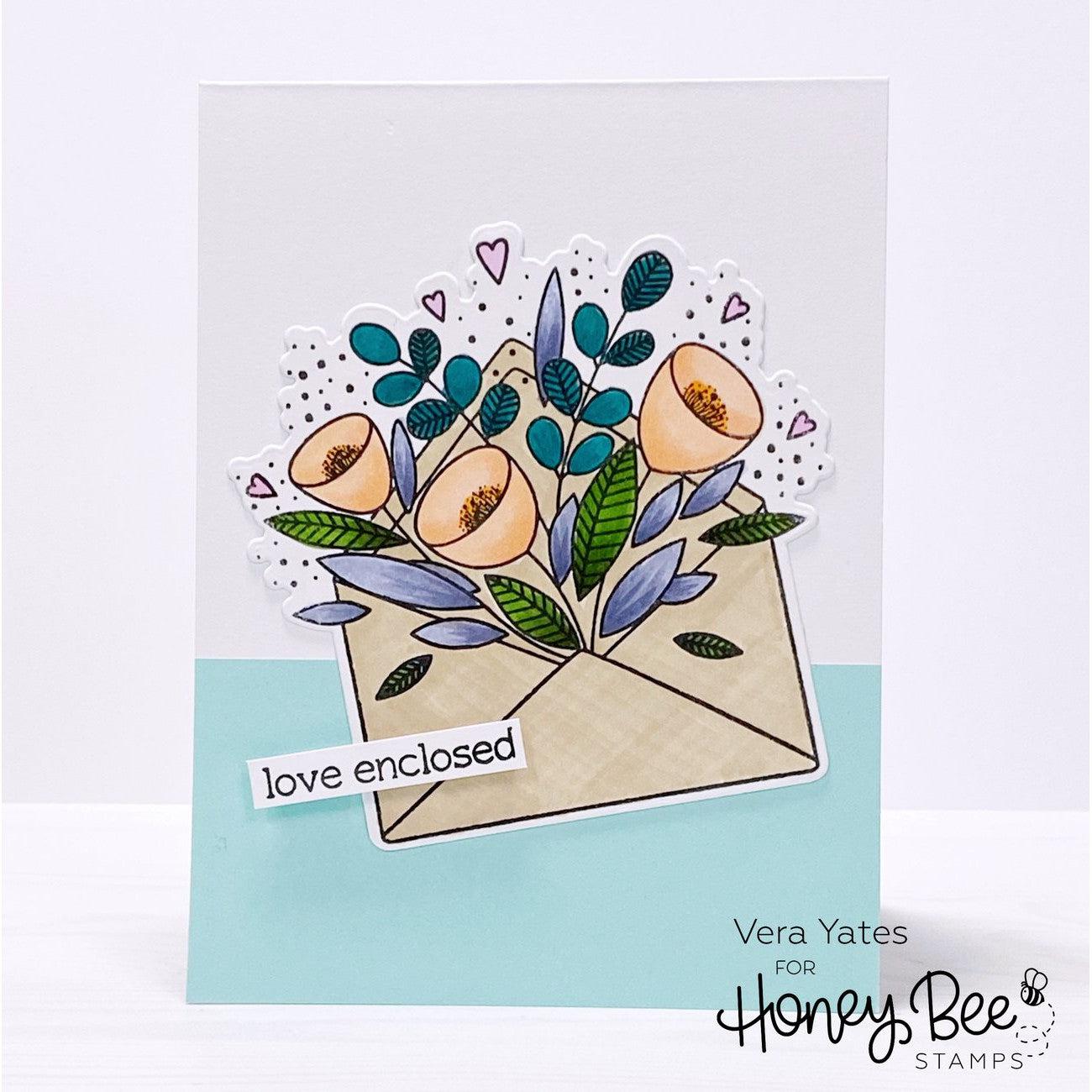 Honey Bee Stamps - Clear Stamps - Pretty Postage-ScrapbookPal