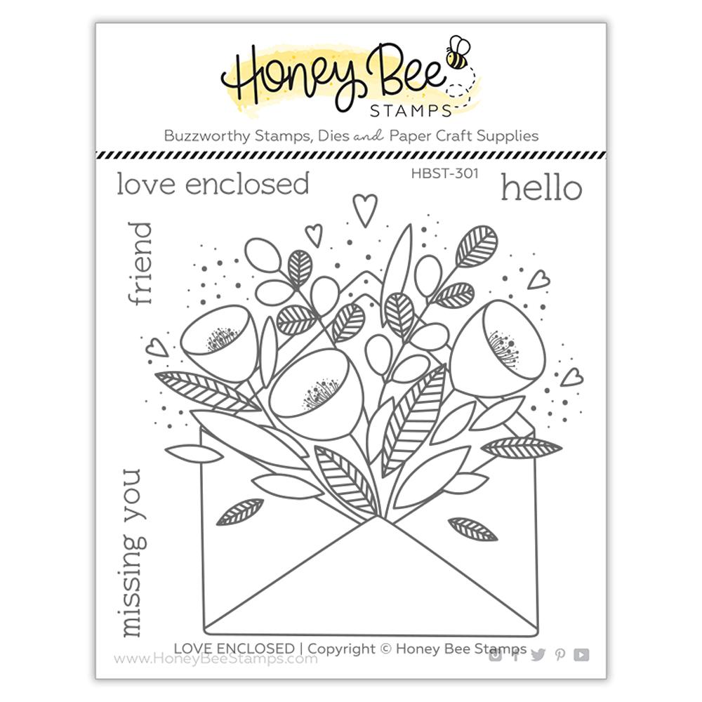 Honey Bee Stamps - Clear Stamps - Pretty Postage-ScrapbookPal