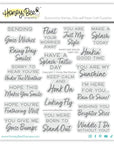 Honey Bee Stamps - Clear Stamps - Rainy Day Smiles-ScrapbookPal