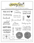 Honey Bee Stamps - Clear Stamps - Sealed with Love-ScrapbookPal