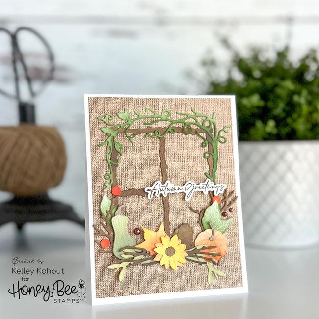 Honey Bee Stamps - Clear Stamps - Seasonal Sentiments-ScrapbookPal