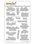 Honey Bee Stamps - Clear Stamps - Sew Glad-ScrapbookPal