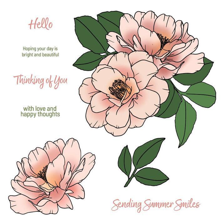 Honey Bee Stamps - Clear Stamps - Summer Smiles-ScrapbookPal