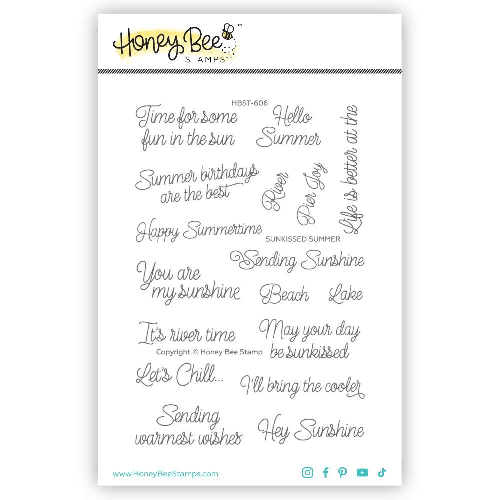 Honey Bee Stamps - Clear Stamps - Sunkissed Summer-ScrapbookPal