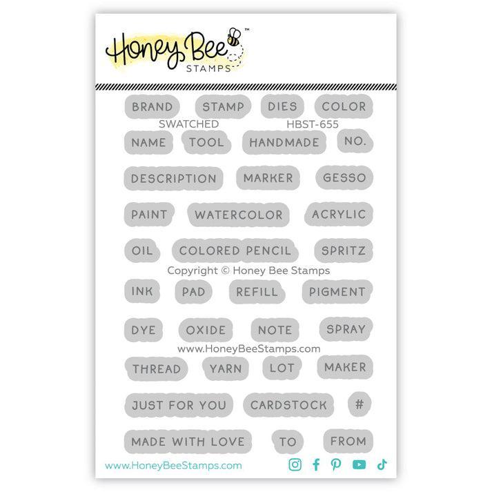 Honey Bee Stamps - Clear Stamps - Swatched-ScrapbookPal